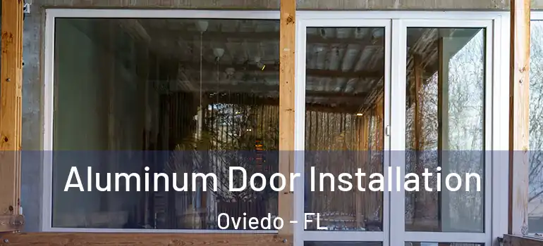 Aluminum Door Installation Oviedo - FL