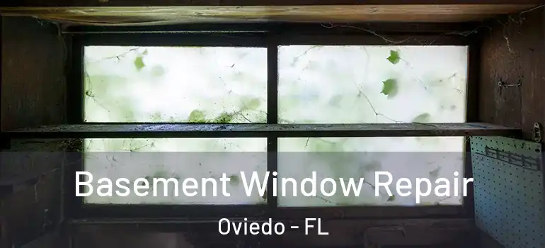 Basement Window Repair Oviedo - FL