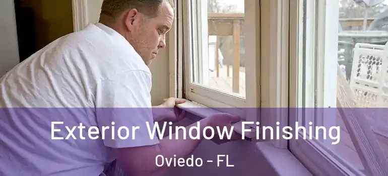 Exterior Window Finishing Oviedo - FL