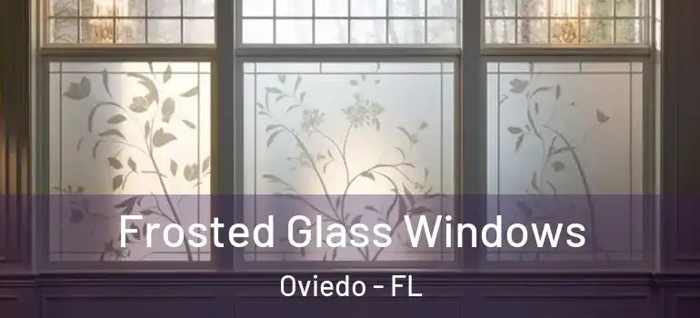 Frosted Glass Windows Oviedo - FL