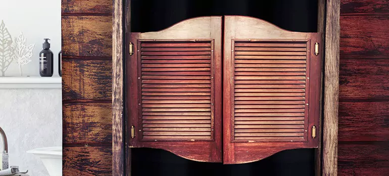 Installing Saloon Door Hinges in Oviedo, FL