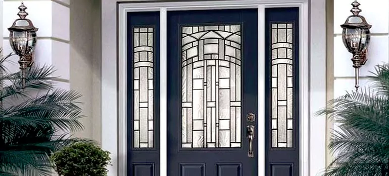 Stained Glass Door Panels in Oviedo, FL