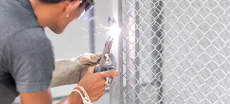 Commercial Mesh Door Repair in Oviedo, FL