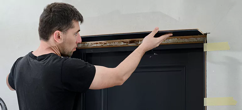 Wood Door Hole Repair in Oviedo, FL