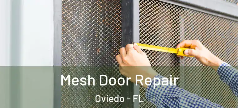 Mesh Door Repair Oviedo - FL