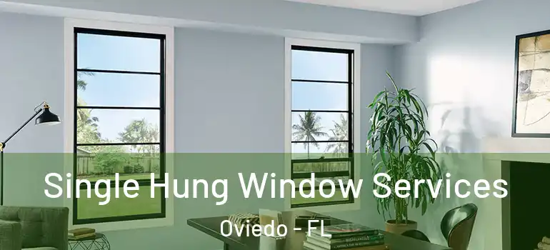 Single Hung Window Services Oviedo - FL
