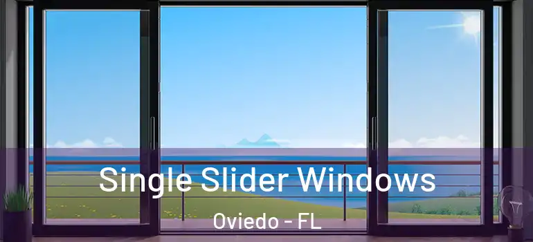 Single Slider Windows Oviedo - FL